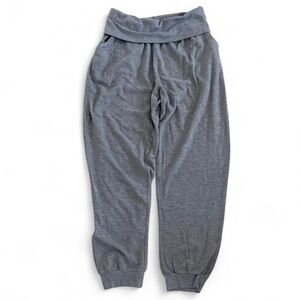 Fold over roll down waist baggy jogger sweatpants by Danskin